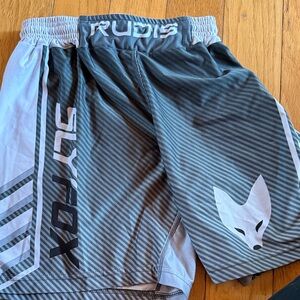 Rudis Kids Gray Sports Shorts